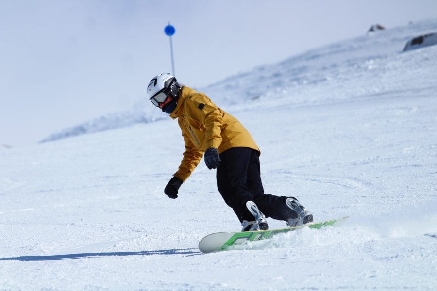 snowboarding