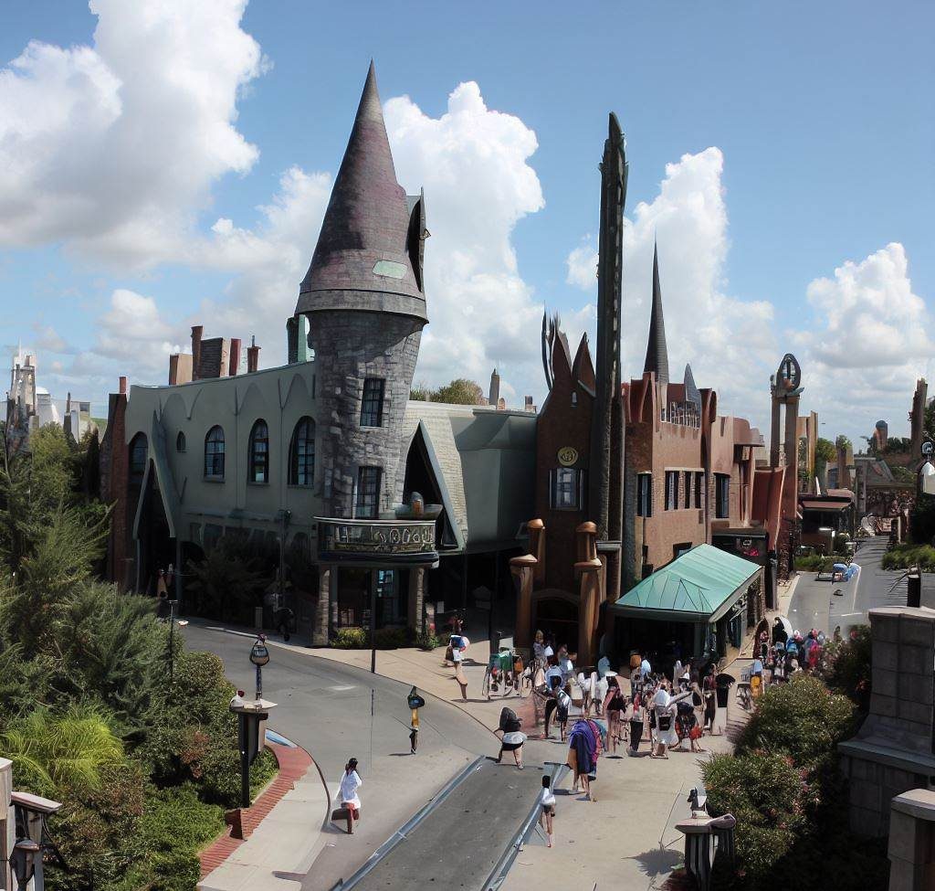 The Studios and Wizarding World