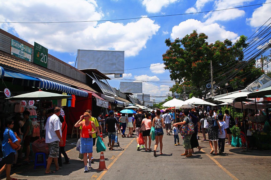 The Weekend Market in Chatuchak