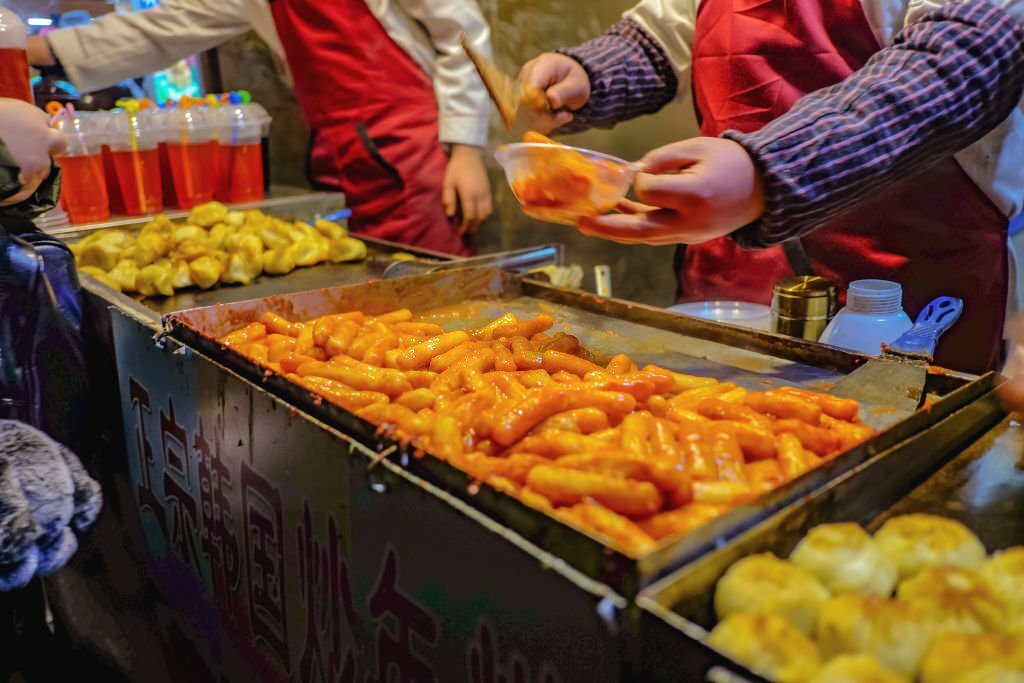 Grab an Exotic Snack at Wangfujing Snack Street