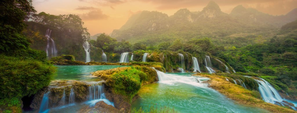 The Stunning Ban Gioc Waterfall
