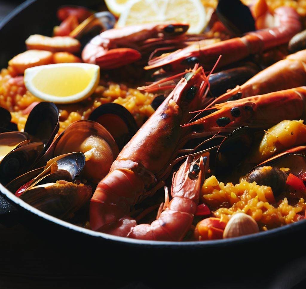 The Ever-Popular Seafood Paella