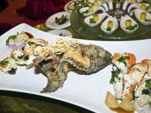 Sumptuous Seafood and Island Cuisine: 
