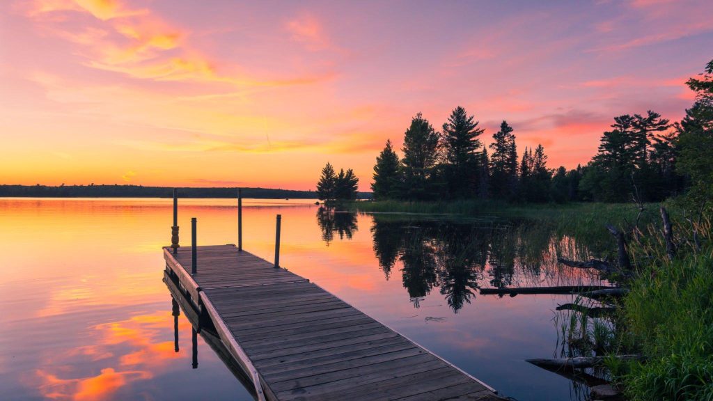 Sunset Beach in The Summer