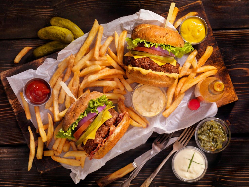 Hamburgers and Fries: All-American Favorites
