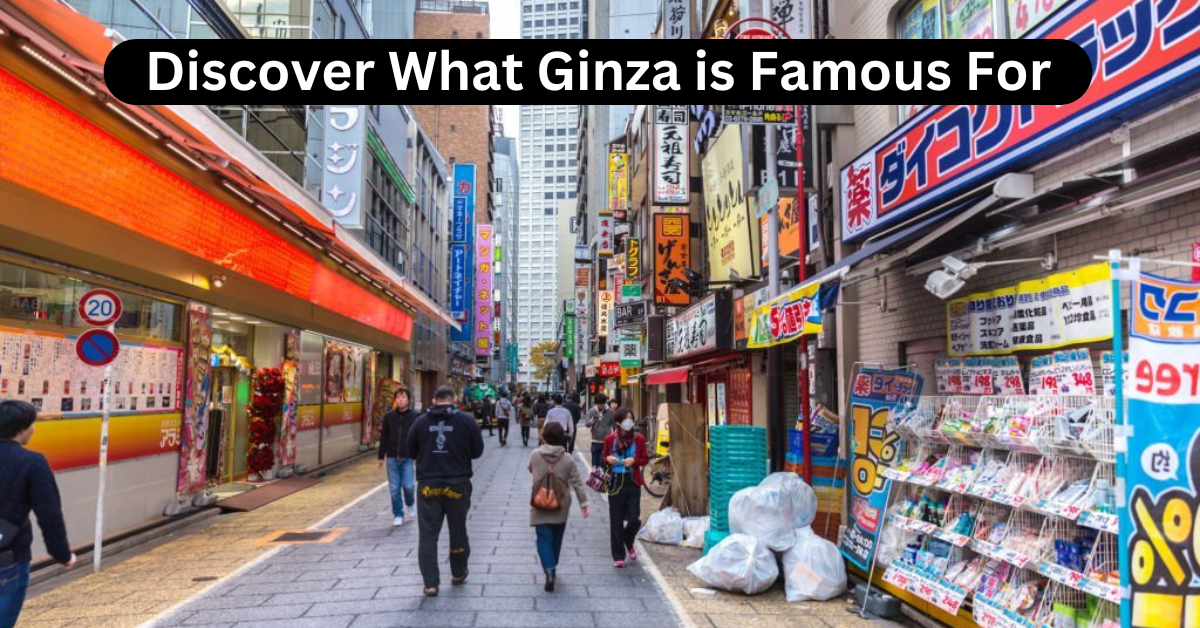 Discover What Ginza is Famous For