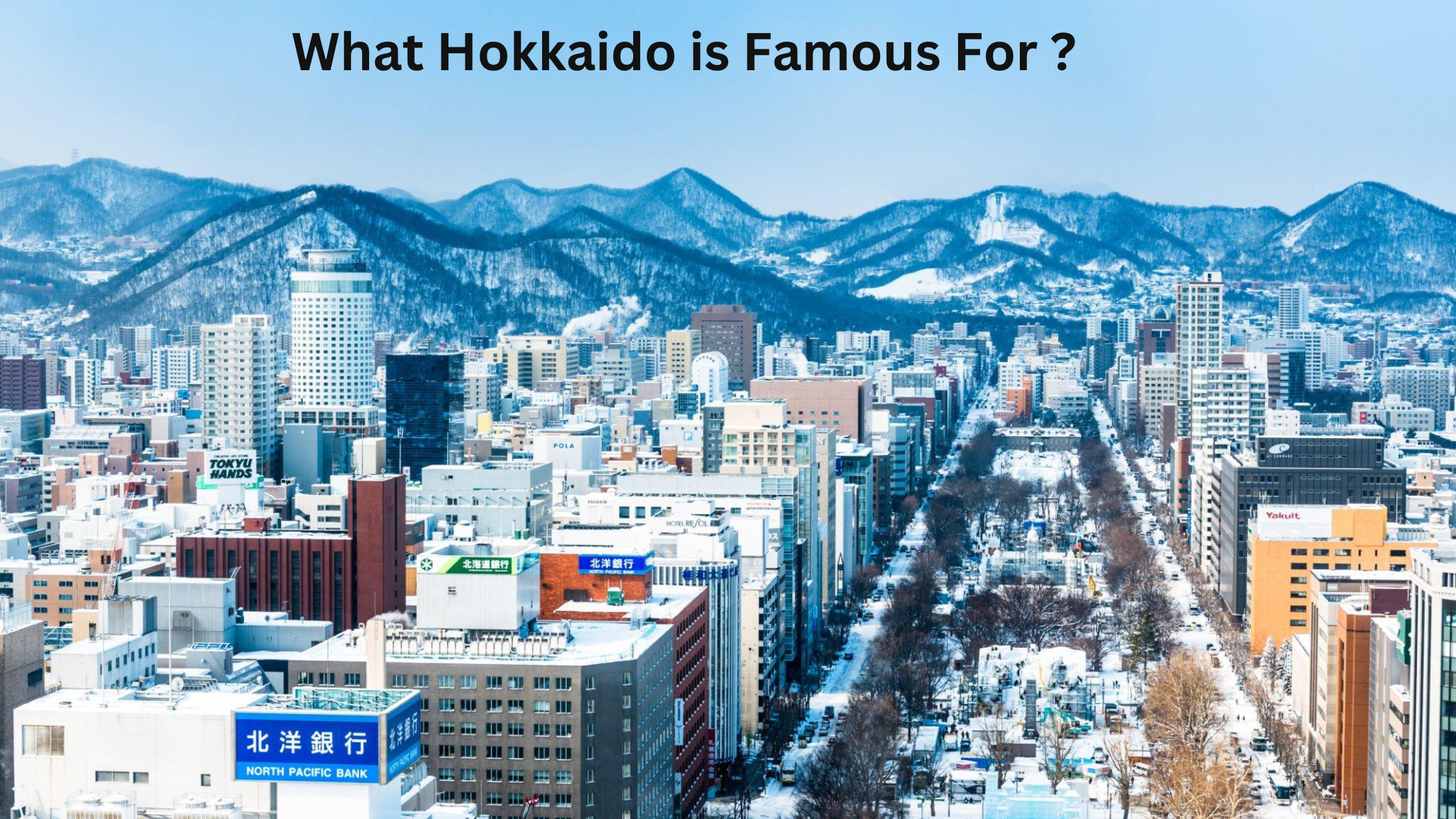 What Hokkaido is Famous For