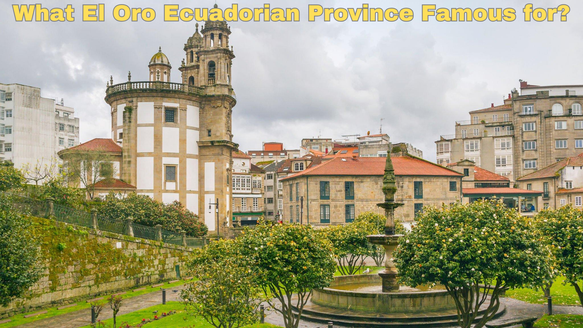 Discover What El Oro Ecuadorian Province Famous for